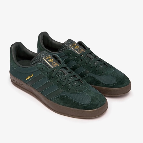 adidas Other - Adidas Gazelle Indoor Shadow Sneaker - Green Gum - Size Men’s 11
